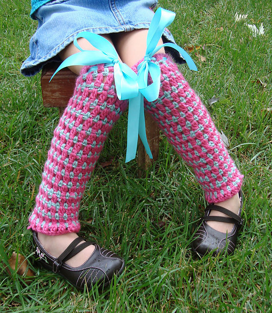 Cluster and Stripe Legwarmers