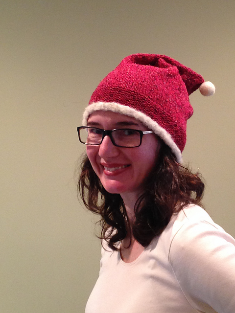 Slouchy Santa Hat
