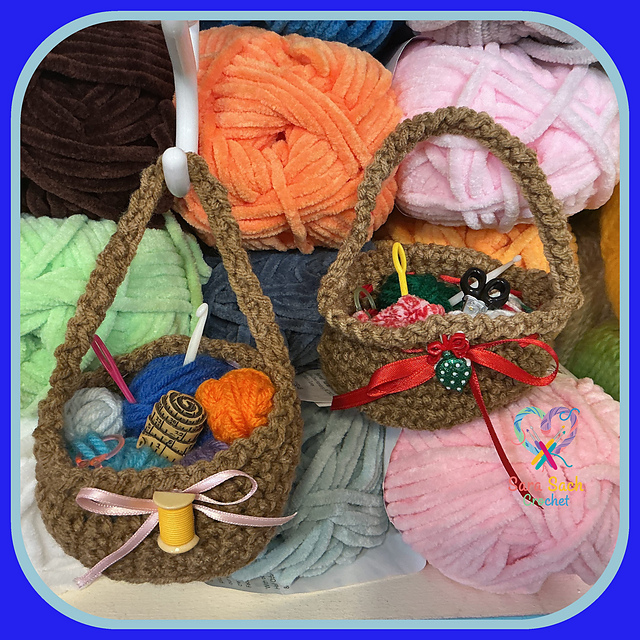 Yarn Basket Ornament