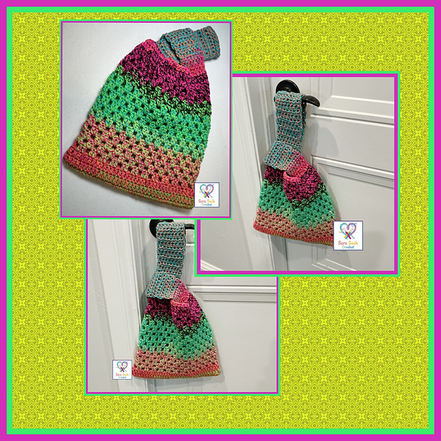 Neon Granny Knot Bag