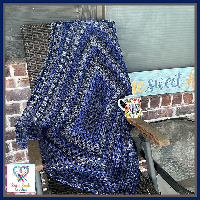Coffee Shop Granny Blanket