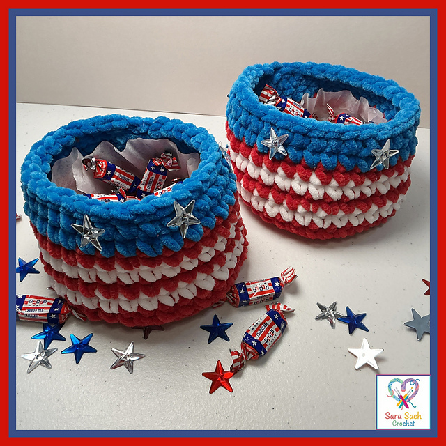 Patriotic Candy Bowl