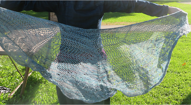 Fire and Light Shawl