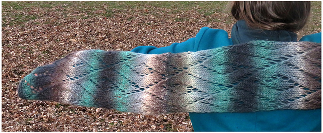 Diamonds and Lace Scarf