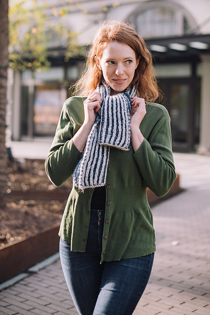Caley Fisherman’s Rib Scarf