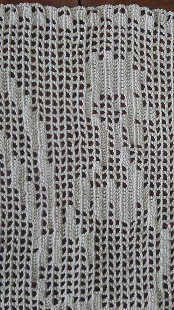 Filet Crochet Chicken Banner