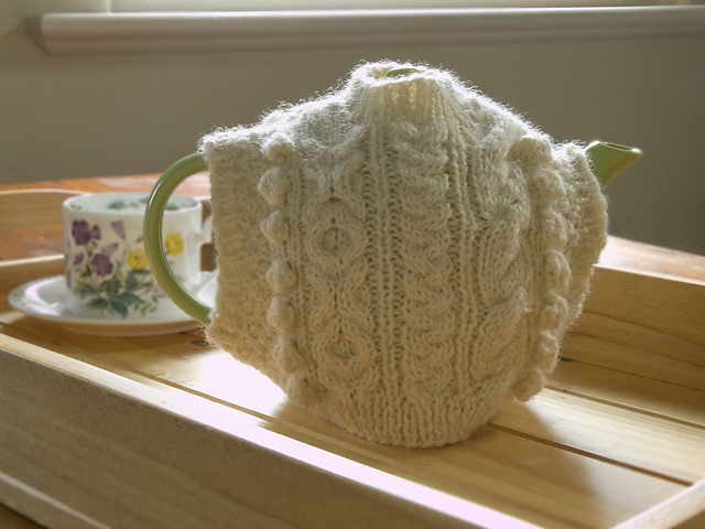 Over-The-Top Aran Tea Cosy