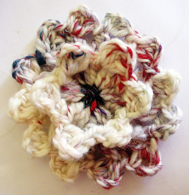Cluster Stitch Flower for Flower Looms