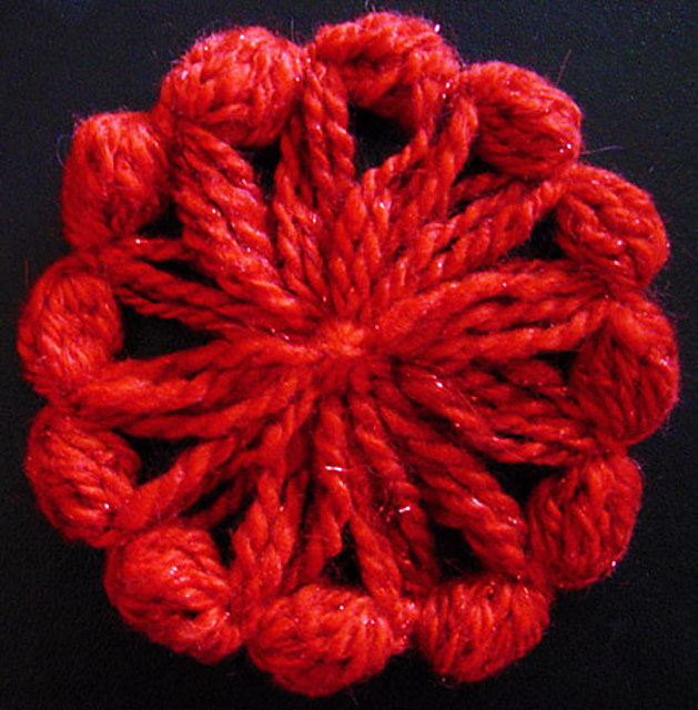 Popcorn Flowers for Flower Looms