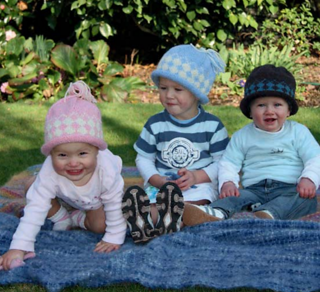 Diamonds Toddler Hat