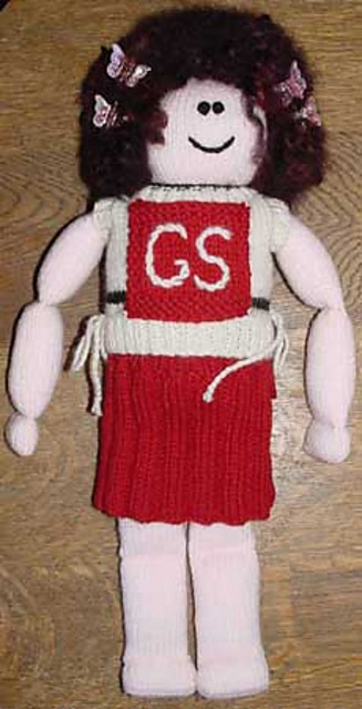 Bliss's Dolly's Netball Uniform