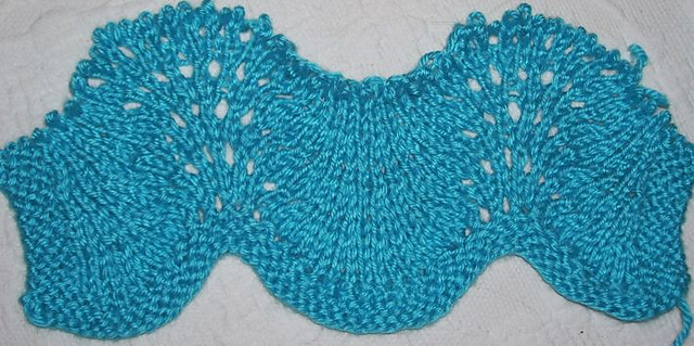 Chair Cover 6 - Pretty Feather Pattern
