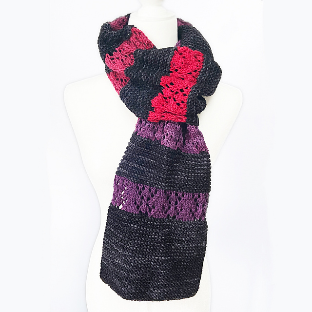 Lace Trim Scarf