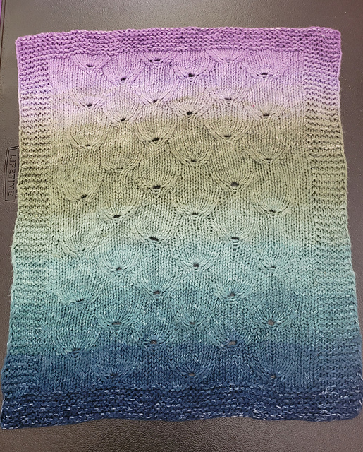 Short and Sweet Carseat Blanket - Mermaid Version