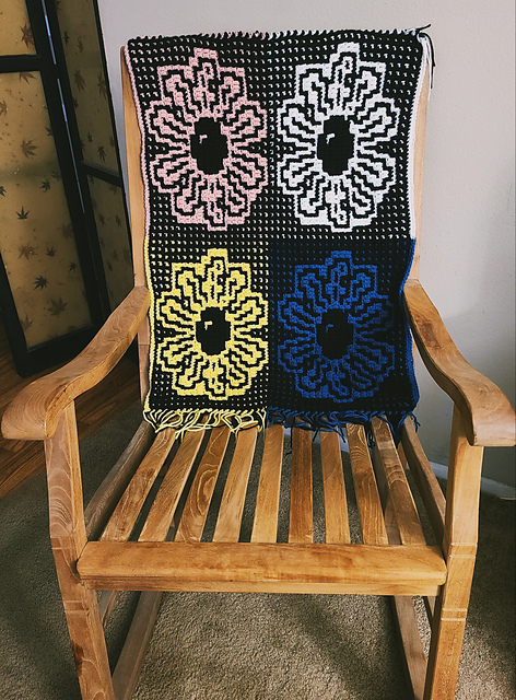 Lattice Flower Mosaic