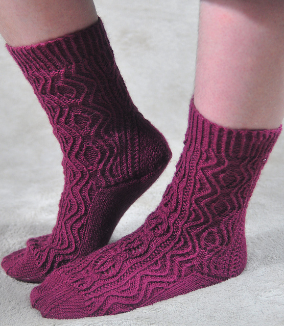 Celtic Waves (sock)