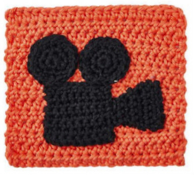 Lights, Camera, Action Granny Square