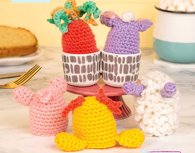 Bottoms Up Egg Cosies