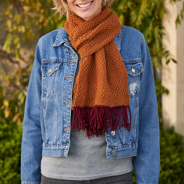 Time Out With Texture scarf