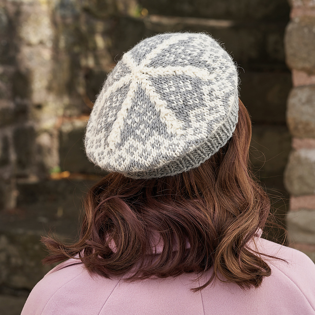 Weave and Unwind beret