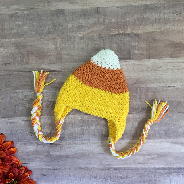 The Fall for Candy Corn Beanie