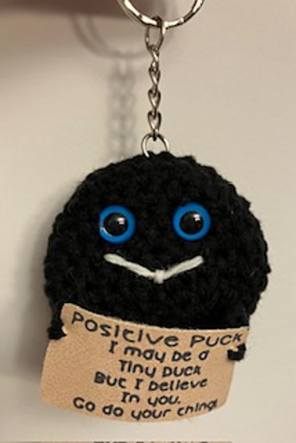 positive hockey puck