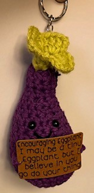 encouraging edamame and eggplant