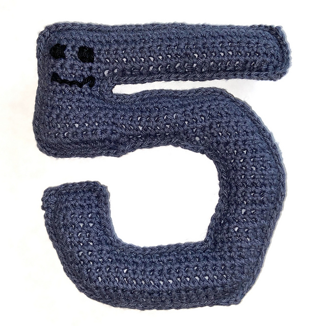 Number 5 Stuffie