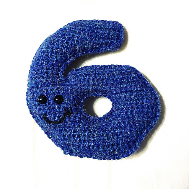 Number 6 Stuffie