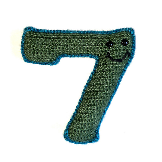 Number 7 Stuffie