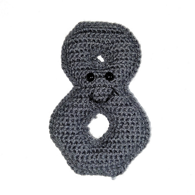 Number 8 Stuffie