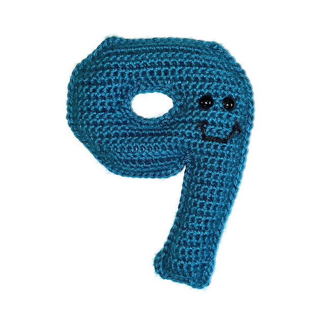Number 9 Stuffie