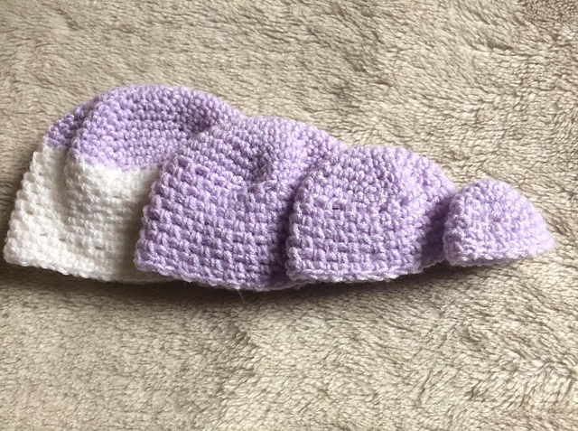Crocheted set for 'Precious Angels'