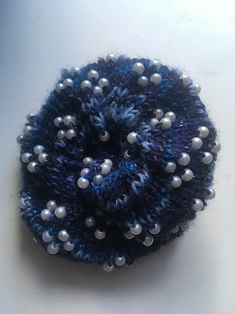 Stars in the Sky Scrunchie