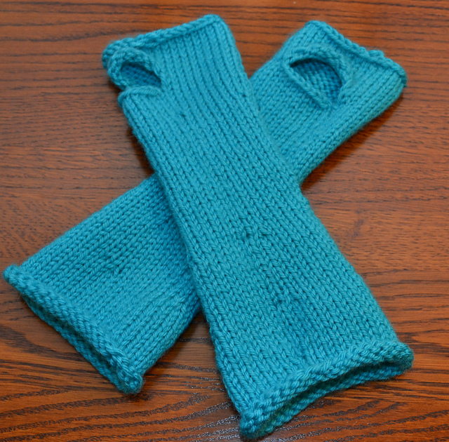 Stockinette Armwarmers