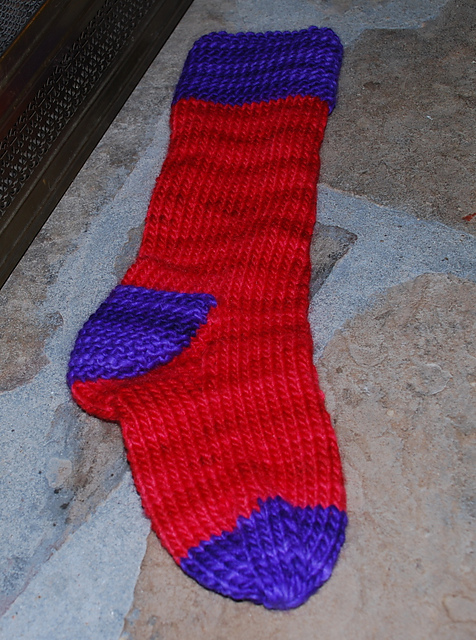 Bulky Christmas Stocking