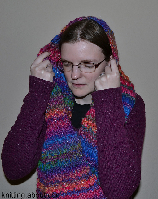 Moss Stitch Cowl