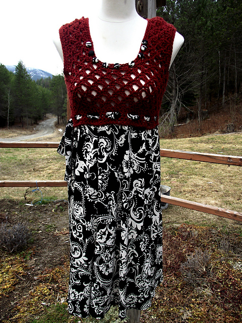 Red Top Maxi Dress