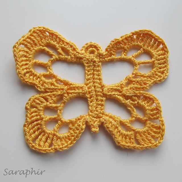 Large lace butterfly