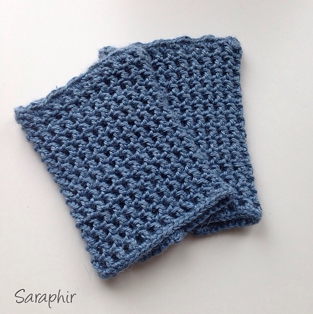 Short Mesh Wrist Warmers