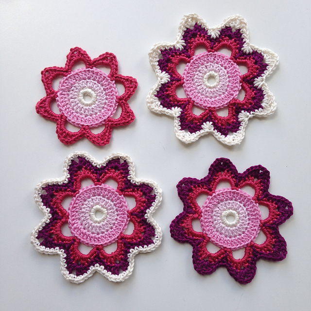 Retro flower