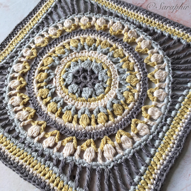 Medium Flower Wheel Circle Square