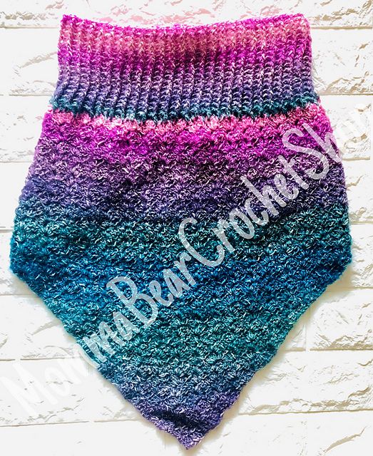 Winter Blossom Cowl
