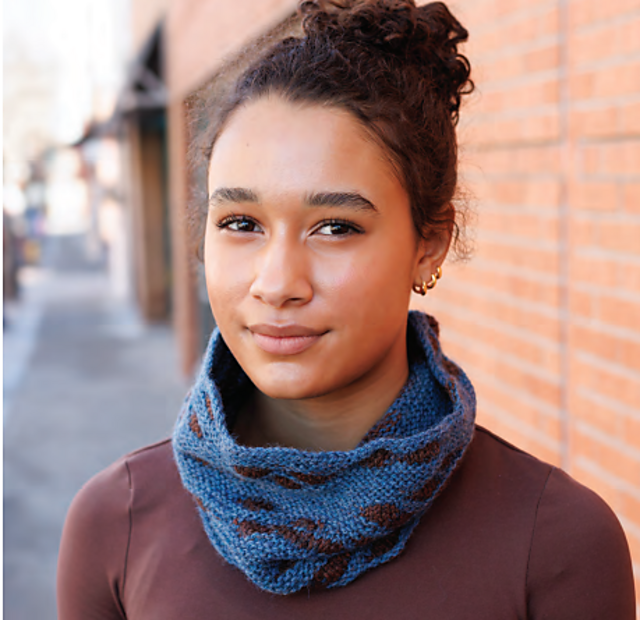Babbling Brook Cowl (knit)