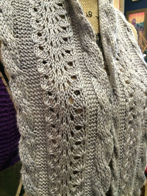 Ravelry: Lace & Loop Infinity Scarf pattern by Summer Simpson