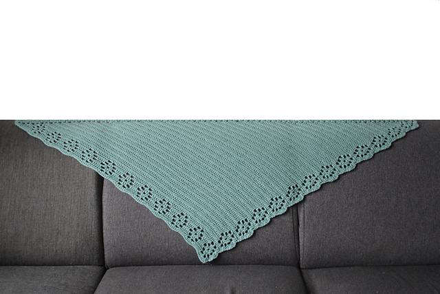 Rose Hedge Shawl
