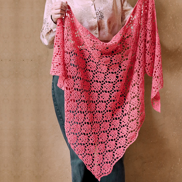 Peony Shawl