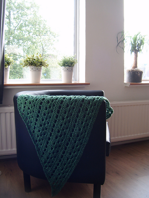 Forest dream shawl
