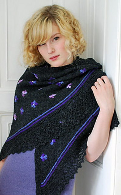 Violets Shawl
