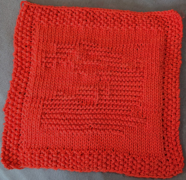 MTG Mountain Dishcloth/Blanket Square